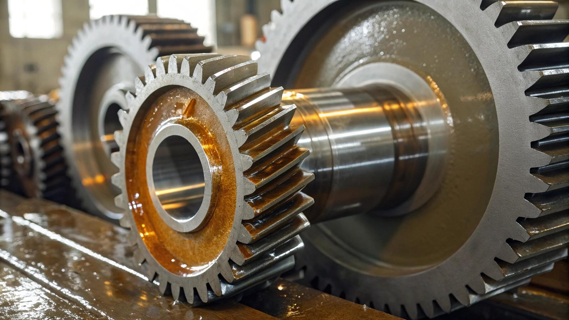 Corrosion prevention for steel gear